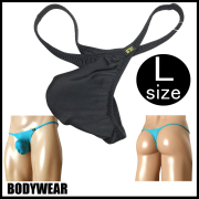 在庫限り！３０％OFF！BODYWEAR メンズスビキニ エラクションPRO ソフトパワーType バルジ シャープ Tバック Lサイズ mens Thong 846041l