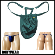 在庫限り！30％OFF！BODYWEAR メンズ水着 ブライトストレッチ トライアングルバック Gストリング 846045