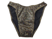 ジャグウェア　ヨーロピアンカット　ダークゴールド　グリッター   ポージングスーツ　ecglt08