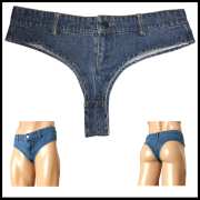 ホットパンツ ハイレグデニム ネイビーブルー hot pants hp1002