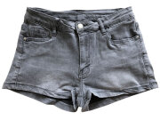 ホットパンツ スタンダード ハイストレッチデニム グレー hot pants hp1010