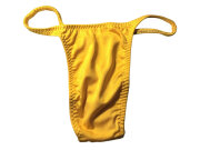 ジャグウェア  プレミアTバック　サングロウイエロー　ナイロンライクラ　ポージングスーツ　pt57-2