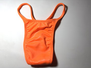 ジャグウェア  プレミアTバック　オレンジ　クリアドット　ポージングスーツ　ビルパン　ptcld04