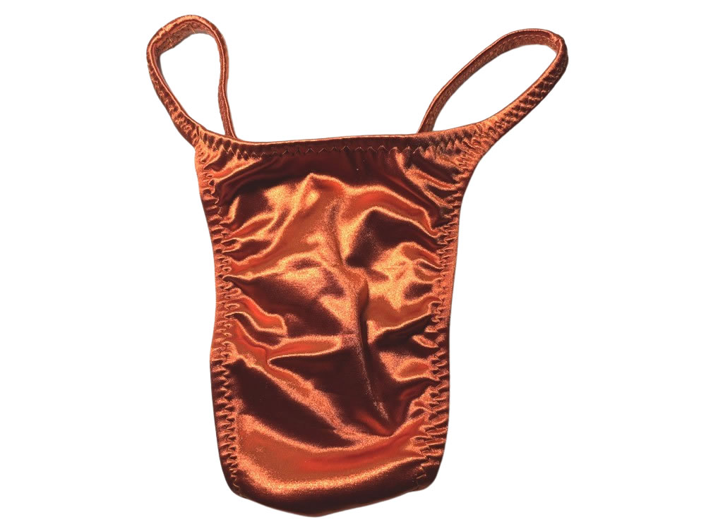 ジャグウェア  プレミアTバック　ロックキャンディオレンジ　サテン　ポージングスーツ　ビルパン　pts80