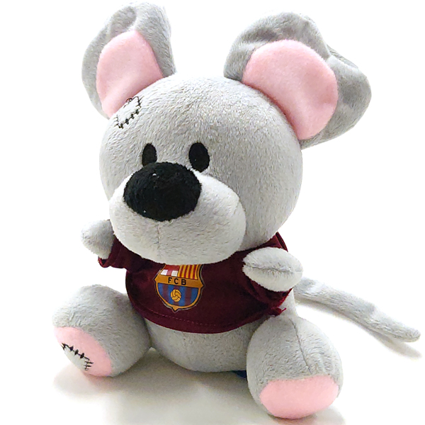 【新品】FCバルセロナ ウサギぬいぐるみ 黒うさぎさんマスコット ニューバージョン / 須藤はる奈