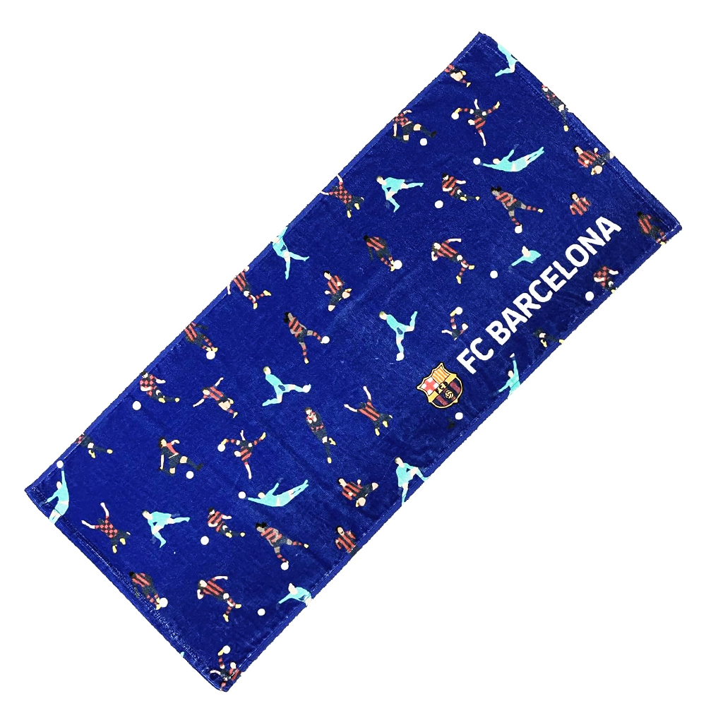 FCバルセロナ フェイスタオル （PLAYERS） メルカットバルセロナ
