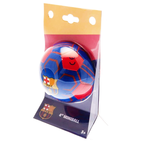 FCバルセロナ 4インチ ミニボール（レッド/ブルー） メルカットバルセロナ