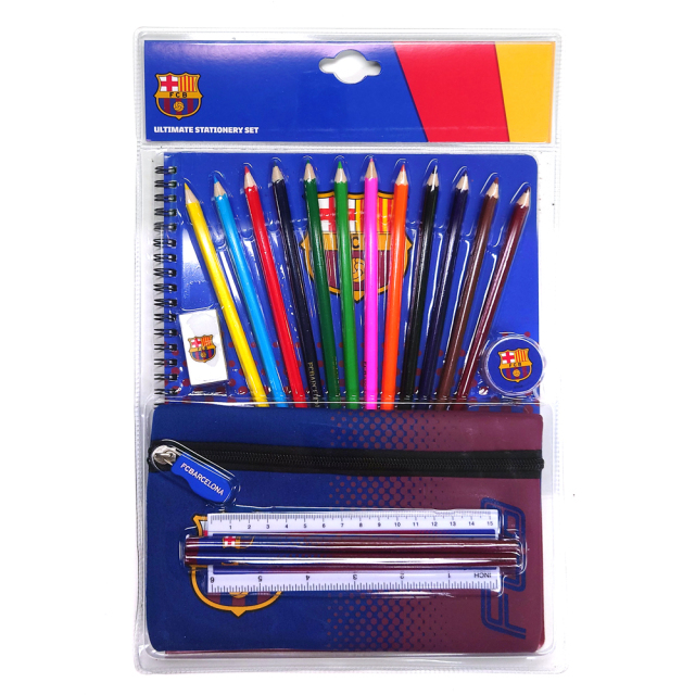 FCバルセロナ アルティメット ステーショナリー セット メル