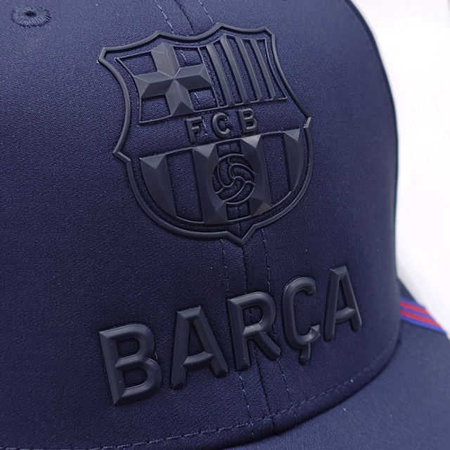 バルセロナ　FC Barcelona キャップ FC BARCELONA】FCバルセロナ バルサ スクリプト ロゴ キャップ