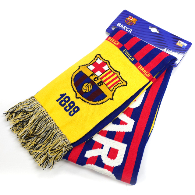 リバプールFC バルセロナ スカーフ FCバルセロナ スカーフ（SPOTIFY CAMP NOU） メルカットバルセロナ