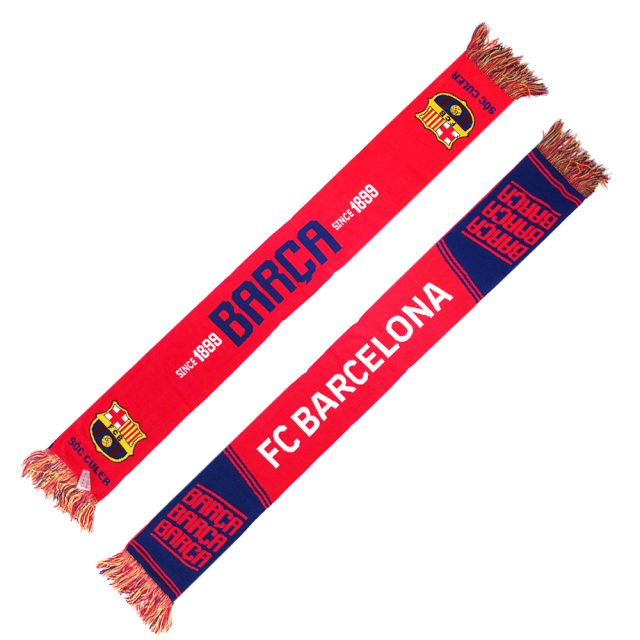 FCバルセロナ スカーフ（BARÇA BARÇA BARÇA）