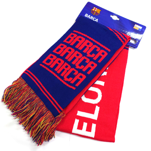 FCバルセロナ スカーフ（BARÇA BARÇA BARÇA） メル