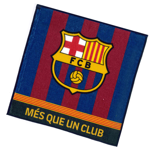 FCバルセロナ ハンドタオル （ストライプ）