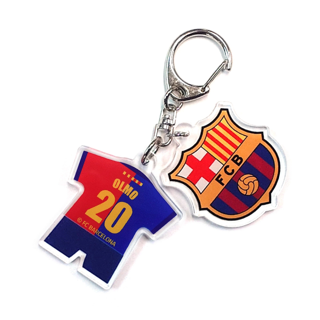 FCバルセロナ アクリル2連チャーム #20 OLMO