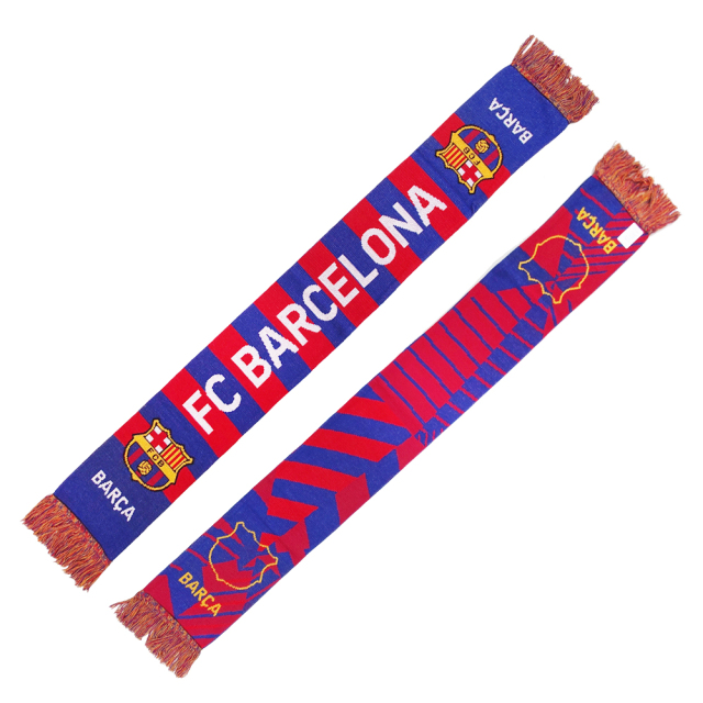 FCバルセロナ ニットマフラー