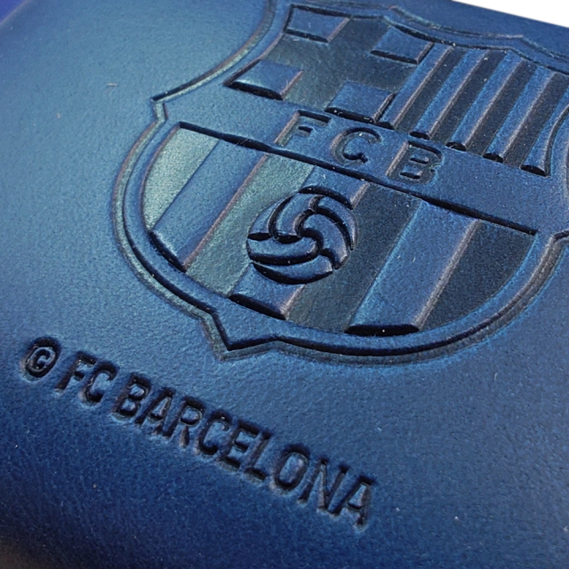 FCバルセロナ レザーカードケース メルカットバルセロナ
