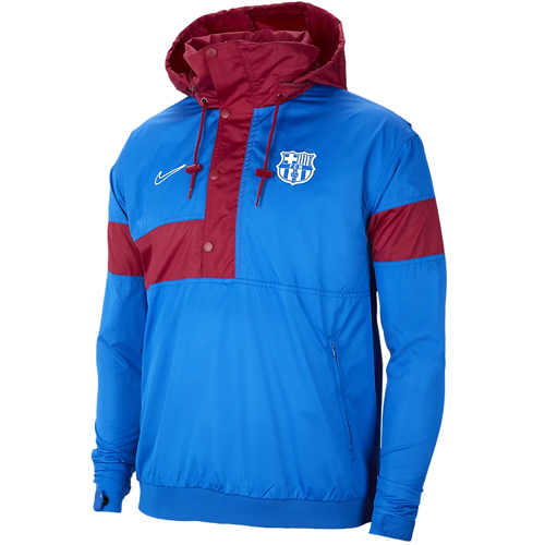 日本未展開】 FCバルセロナ SB アノラック 21/22 （ソアー/ノーブル