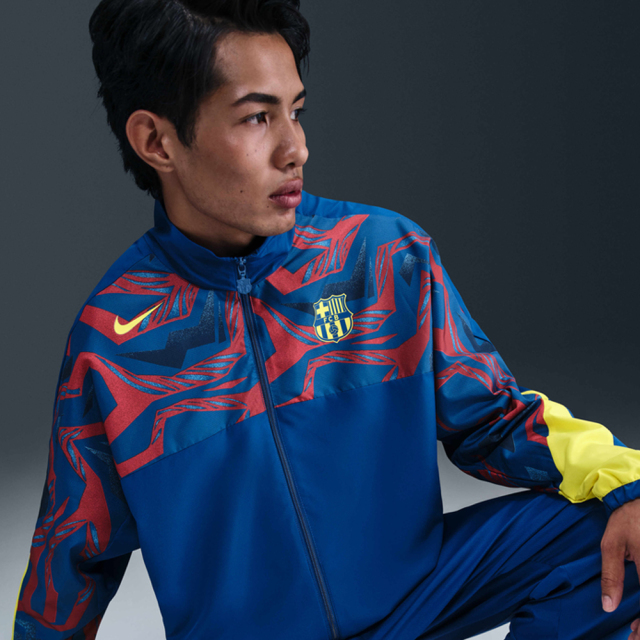 FCバルセロナ スターティング5 ウーブン ジャケット 25/26 （ジム