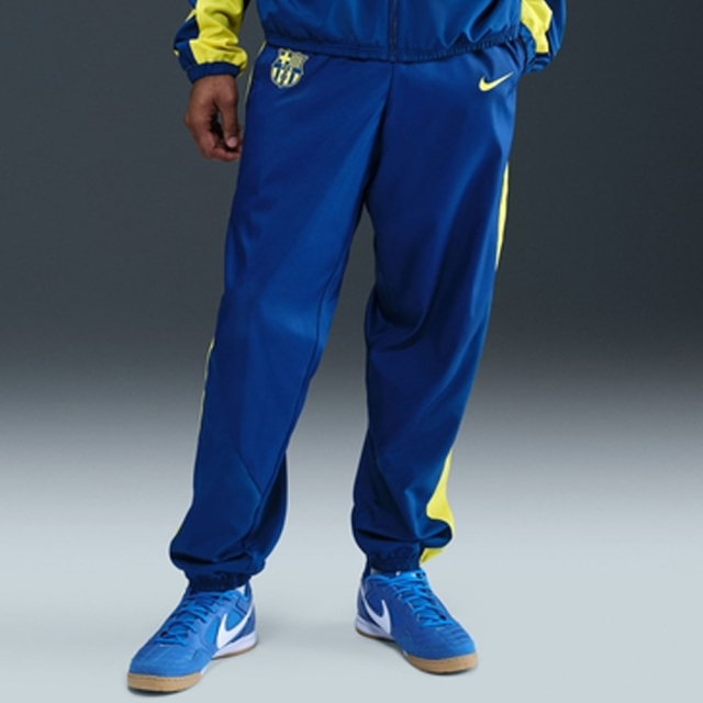 FCバルセロナ スターティング5 ウーブンパンツ 25/26  （ジムブルー/オプティイエロー）