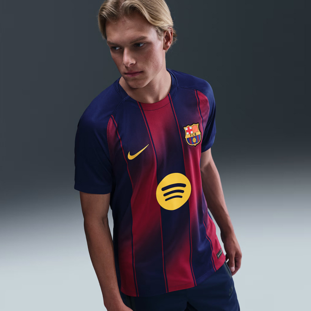 FCバルセロナ スタジアム ホーム S/S ユニフォーム 25/26