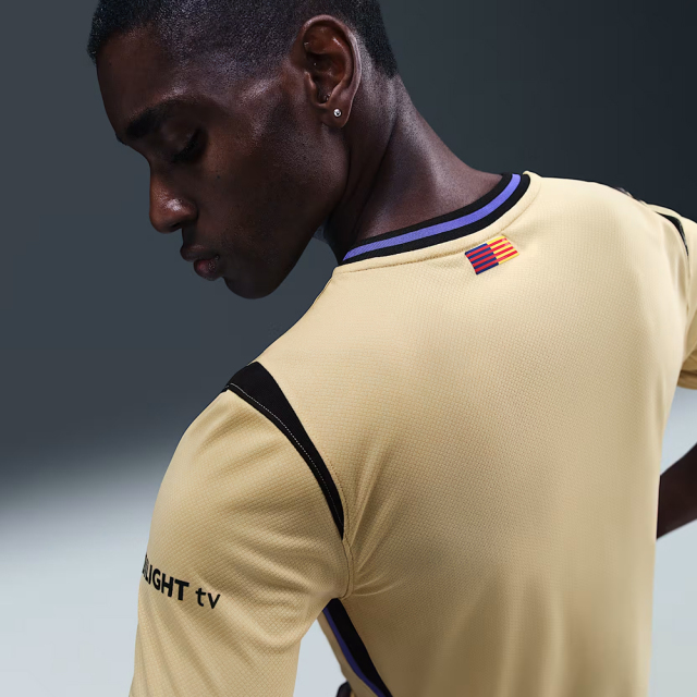 FCバルセロナ スタジアム アウェイ S/S ユニフォーム 25/26 メル