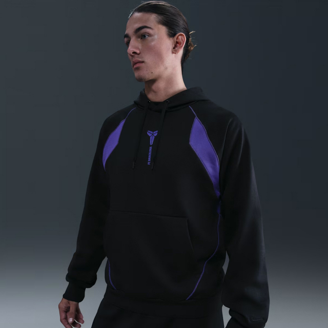 FCバルセロナ ファンダメンタル プルオーバー フーディー 25/26(ブラック/ペルシアンバイオレット)