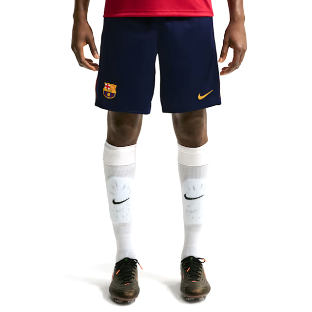 【日本未展開】 FCバルセロナ DRI-FIT ストライク ショート 26/27 （ブラックブルー/ノーブルレッド）