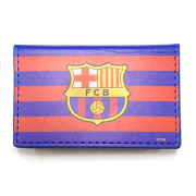 FCバルセロナ PU カードホルダー （ストライプ）