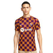 FCバルセロナ DRI-FIT  プレマッチ S/S トップ 22/23 （アマリロ/ノーブルレッド）