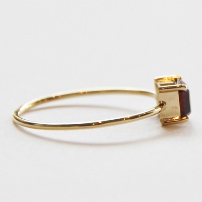 ◉wafu➡ガーネット　指輪　18金 GARNET ガーネット 4.34ct K18 リング 指輪 ジュエリー