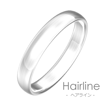 Pt950 Round 甲丸4mm幅「マリッジリング結婚指輪」