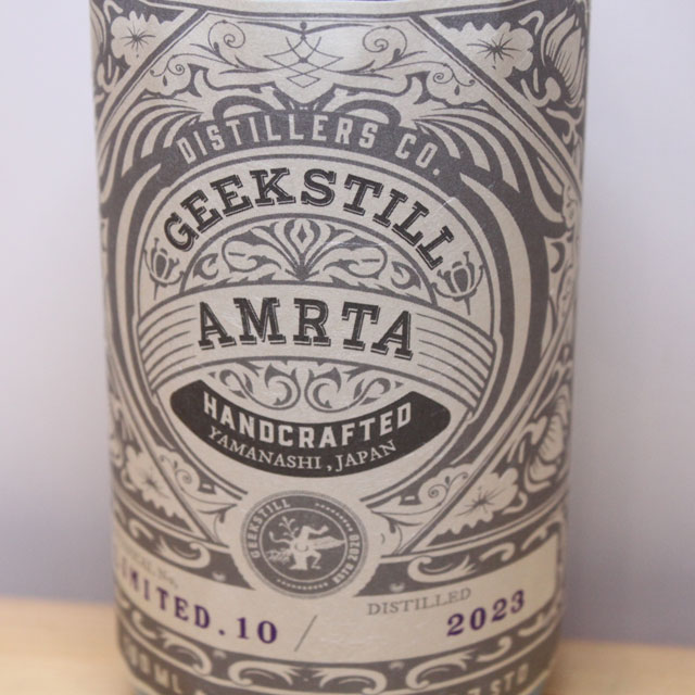 GEEKSTILL　AMRTA GIN　Limited Edition 10