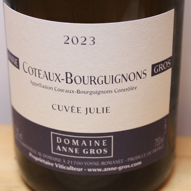 ドメーヌ・アンヌ・グロ　コトー・ブルギニヨン　ブラン