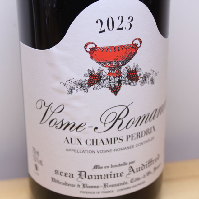 ドメーヌ・オーディフレッド　ヴォーヌ・ロマネ　オー・シャン・ペルドリ