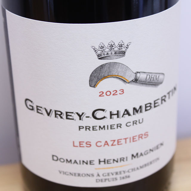 アンリ・マニャン　ジュヴレ・シャンベルタン　プルミエ・クリュ　レ・カズティエ