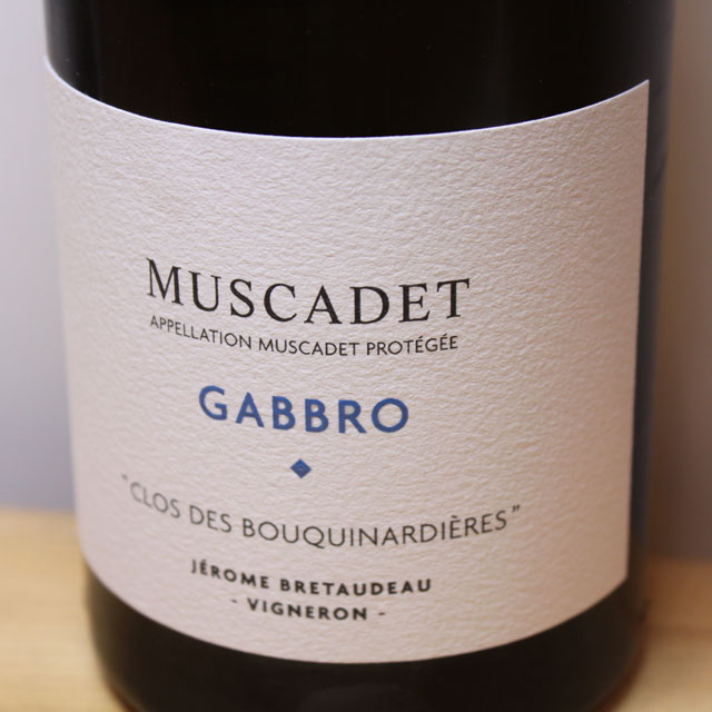 ドメーヌ・ブレトドー（ドメーヌ・ド・ベル・ヴュー）　ミュスカデ・ガブロ　クロ・ブキナルディエール