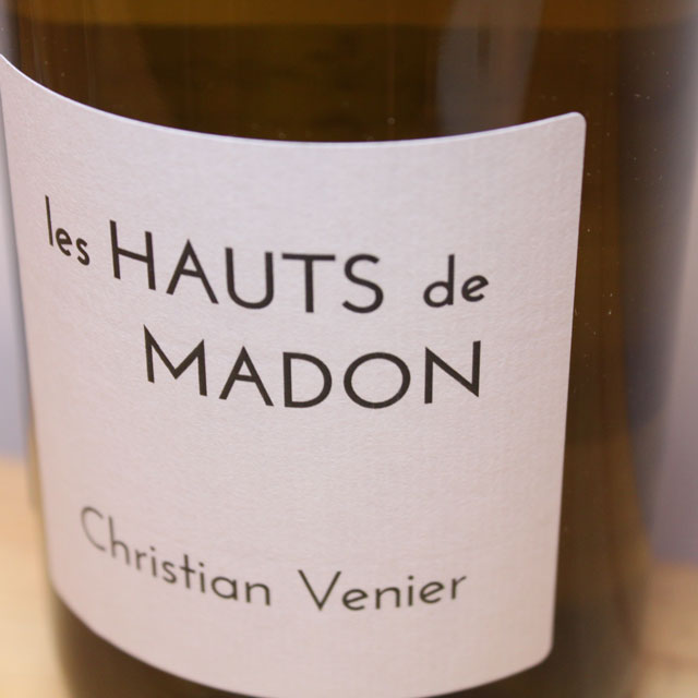 クリスチャン・ヴニエ　レ・オー・ド・マドン　ブラン