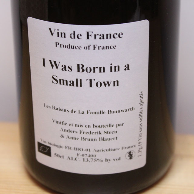 アンダース・フレデリック・スティーン　アイ・ワズ・ボーン・イン・ナ・スモール・タウン（白）