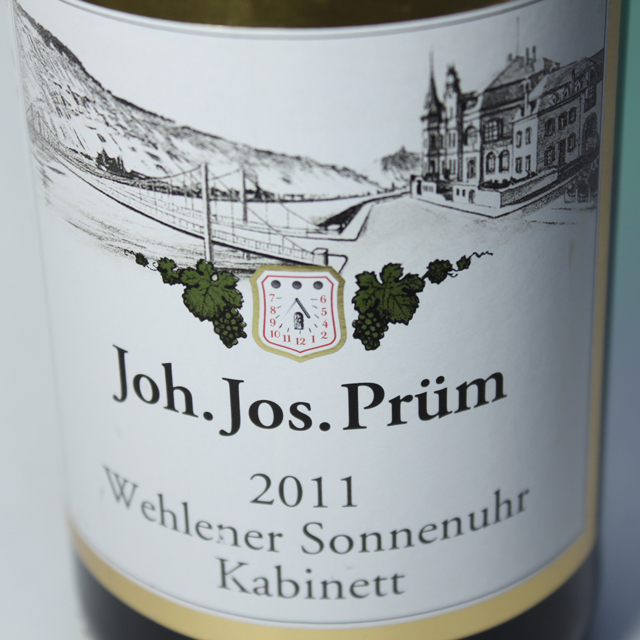 ヨハン・ヨーゼフ・プリュム　ヴェーレナー・ゾンネンウーア　リースリング　カビネット