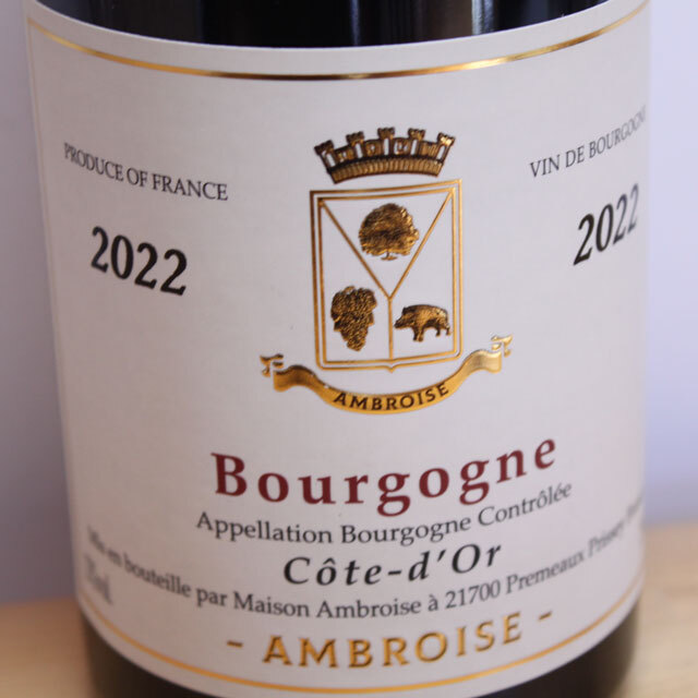 ベルトラン・アンブロワーズ　ブルゴーニュ　コート・ドール　ルージュ