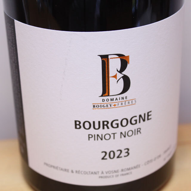 ボワジェ・フレール　ブルゴーニュ　ルージュ