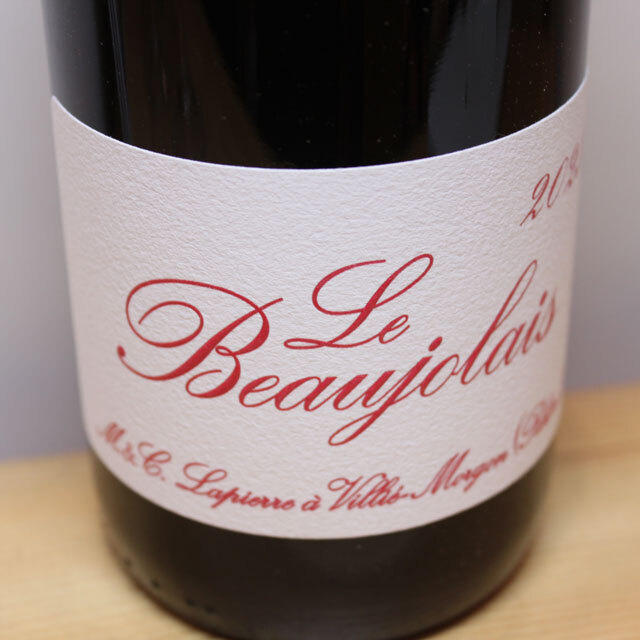 マルセル・ラピエール　ル  ボジョレー