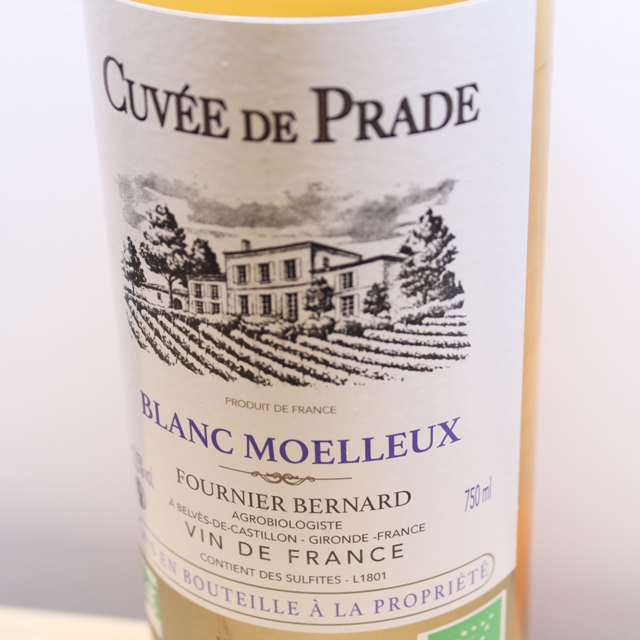 シャトー・ド・プラド　ブラン・モワルー（白甘）