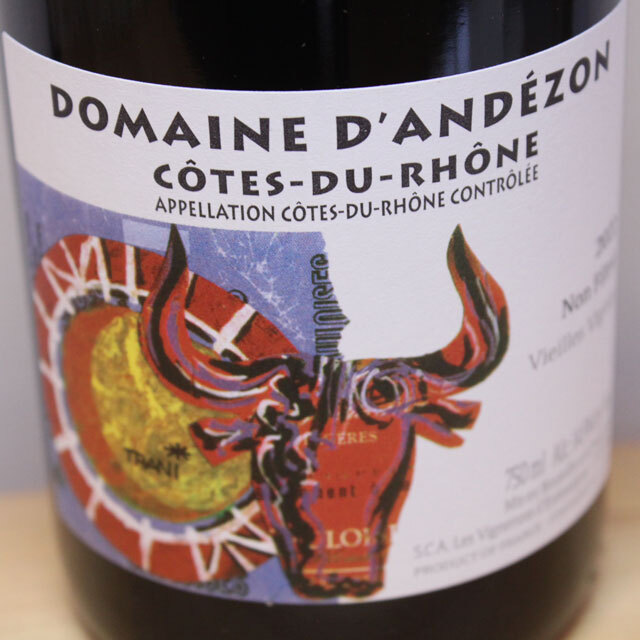 ドメーヌ・ダンデゾン　コート・デュ・ローヌ　ルージュ　ヴィエイユ・ヴィーニュ