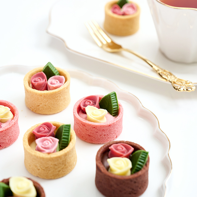 チョコレート,薔薇チョコレート,タルト