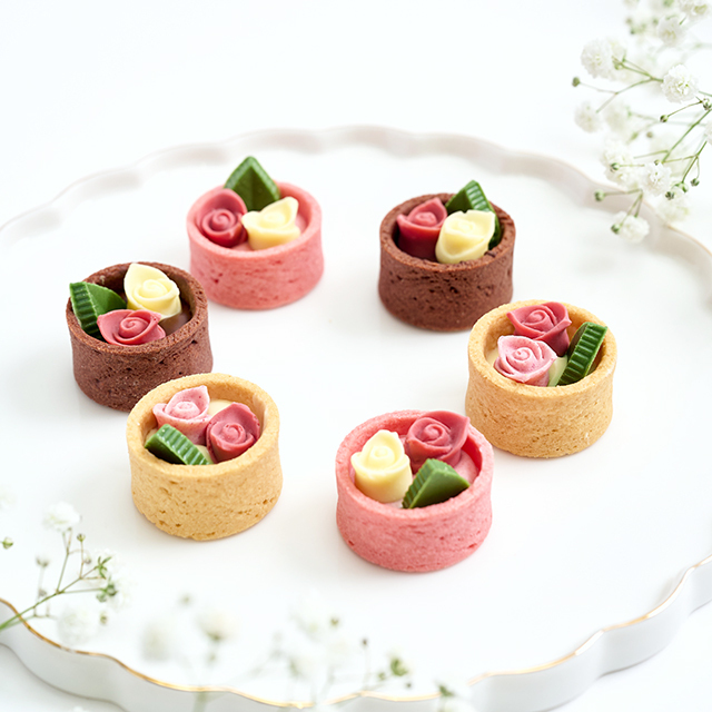 チョコレート,薔薇チョコレート,タルト
