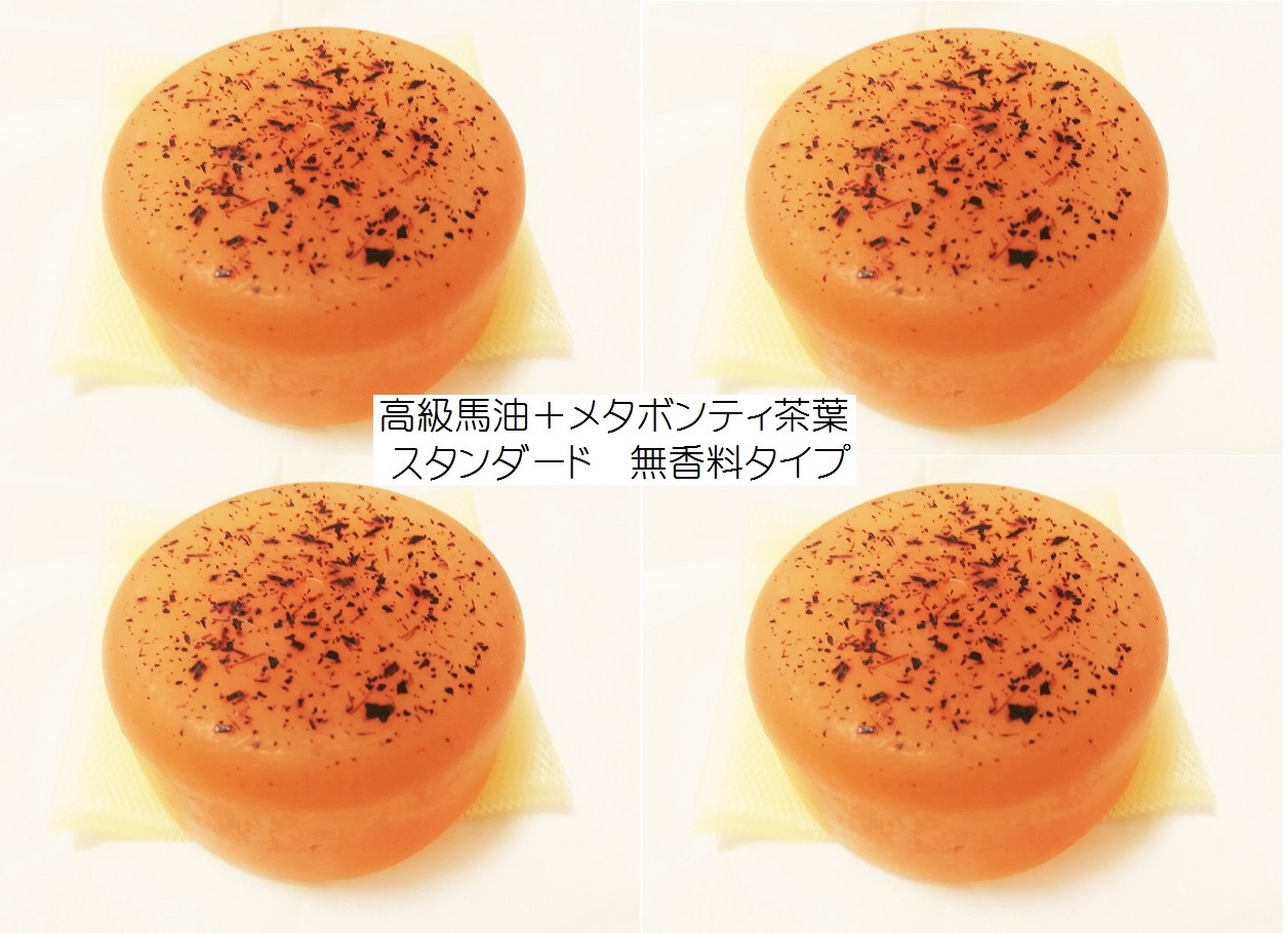 メタボン石鹸 無香料スタンダードタイプ (80ｇ)　２個＋２個セット