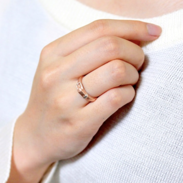 smallright 「ベルトリング cute PK 」 | ピンク 3mm | リング 指輪