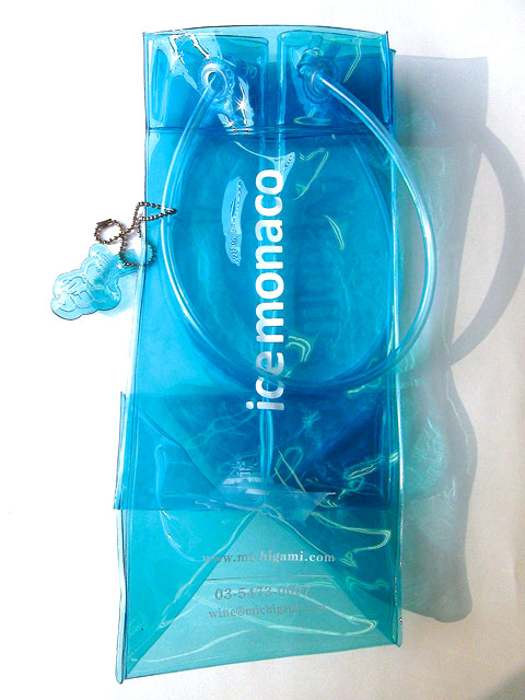 icemonaco アイスバッグ ブルー(スネークチャーム）　