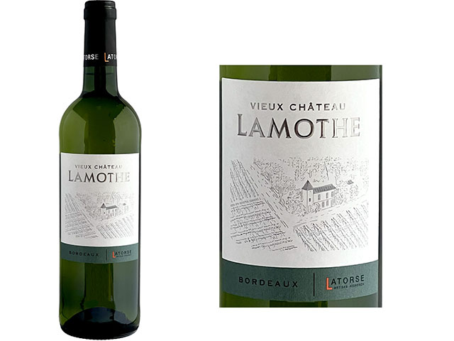 ヴィュ・シャトー・ラモット2024年【フランス・ボルドーAOC/白ワイン/ライト・ミディアムボディ】